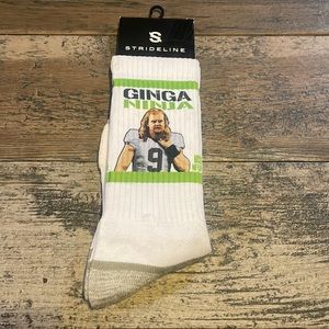 John Ryan Ginga Ninja strideline socks. NWT